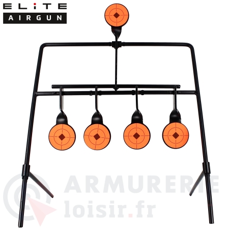 Cible pivotante 5 zones Elite Airgun 22 Long Rifle