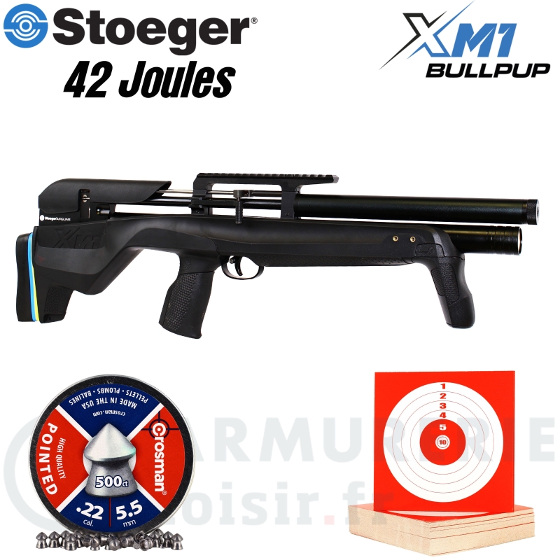 Carabine PCP STOEGER XM1 BULLPUP 5.5 mm (42 Joules)