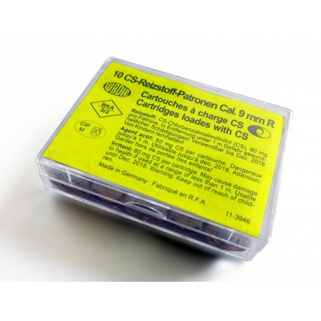 10 Munitions gaz CS 380 RK (Revolver)