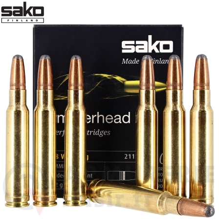 20 cartouches Sako Hammerhead 338 Win Mag 250gr