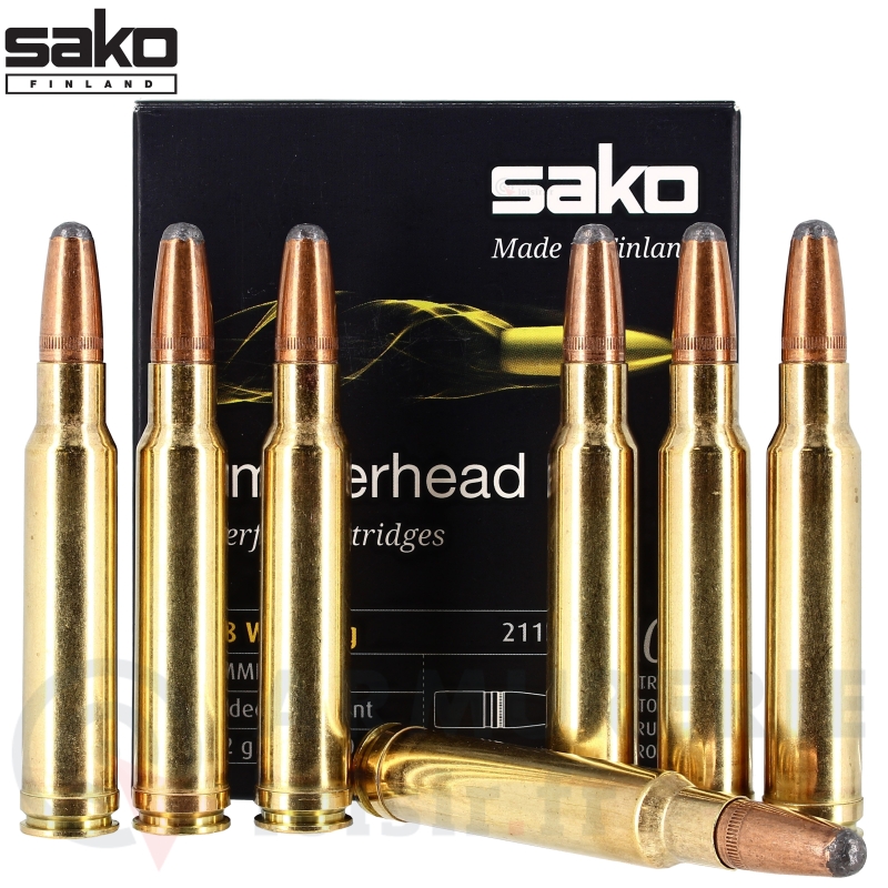 20 cartouches Sako Hammerhead 338 Win Mag 250gr