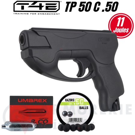 Pistolet de d&eacute;fense Umarex T4E TP50 Compact...