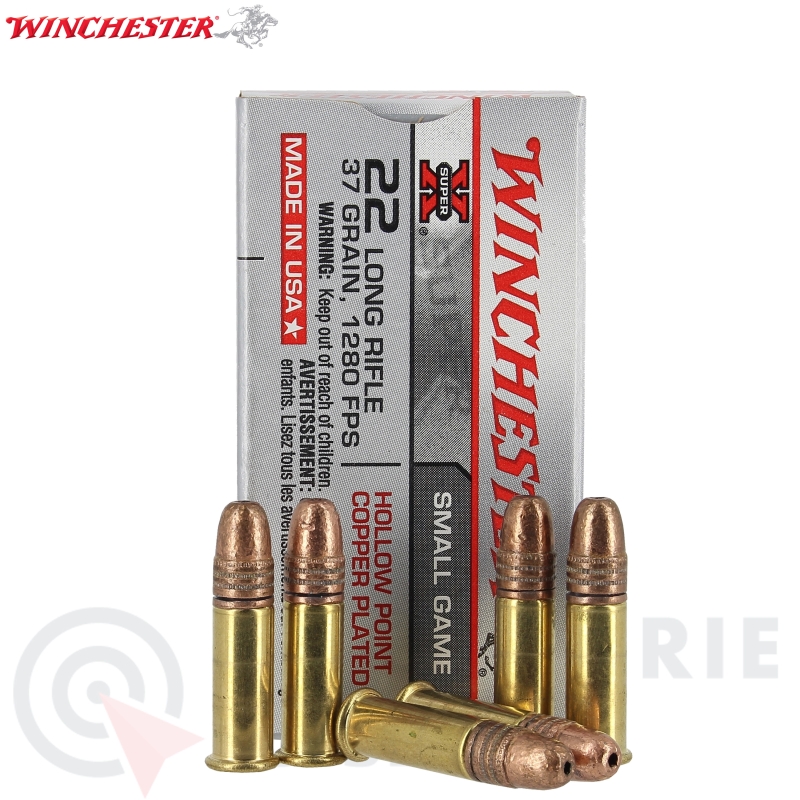 50 Cartouches Winchester Super Speed HP 37Gr - 22LR