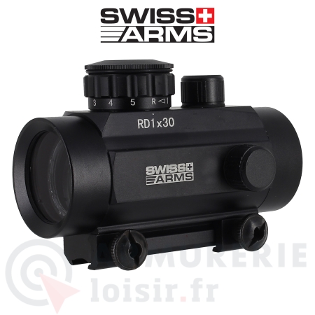 Viseur point rouge Swiss-Arms 1X30 rail 11 mm