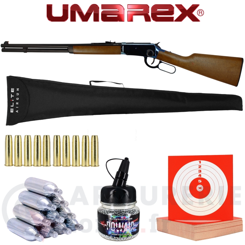 Umarex Legends Cowboy Rifle bleue Co2 4.5BB's (7.5 joules)