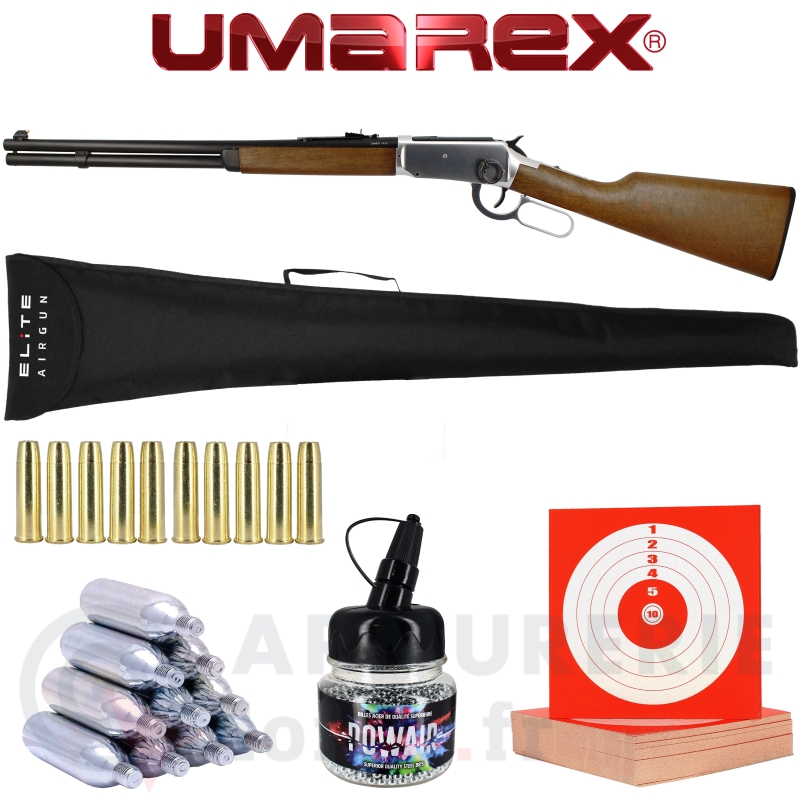 Umarex Legends Cowboy Rifle Chrome Co2 4.5BB's (7.5 joules)