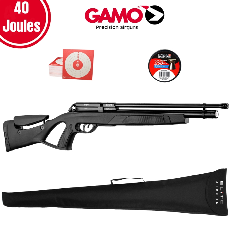 Carabine Gamo Coyote PCP synth&eacute;tique - 5.5mm (40 joules)