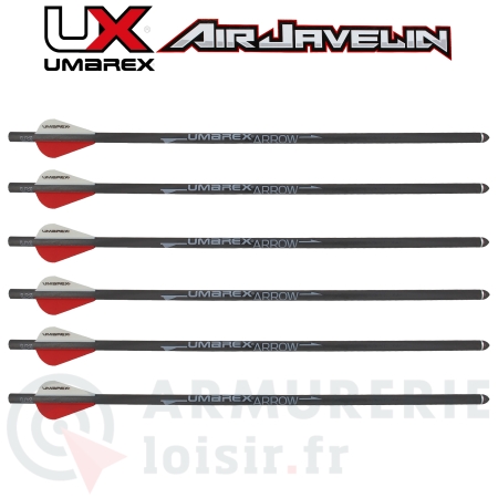 Umarex lot de 6 fl&egrave;ches pour Air Javelin