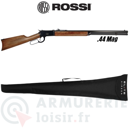 Rossi Puma canon Octogonal noir .44Mag
