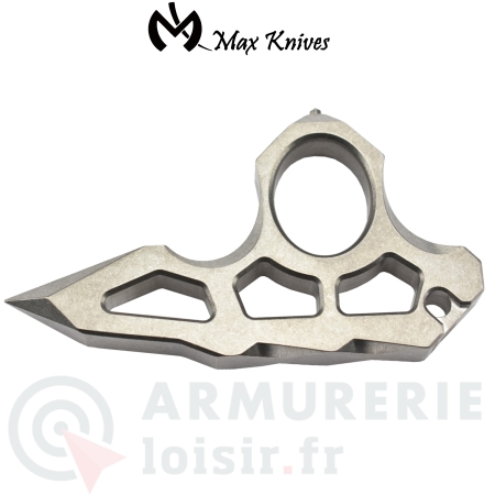Poing Am&eacute;ricain Max-Knives Knuckan 100% Titane