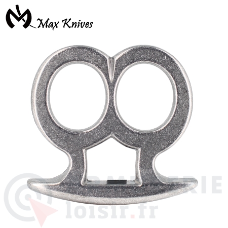 Poing Am&eacute;ricain Max-Knives deux doigts Aluminium