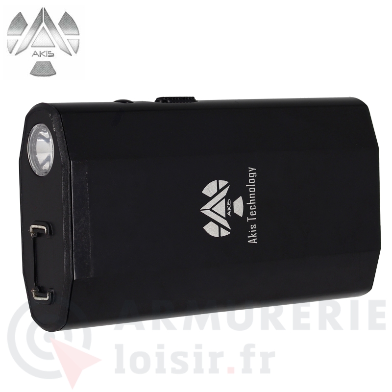 Shoker &eacute;lectrique lampe power bank Akis 10 000 000 Volts