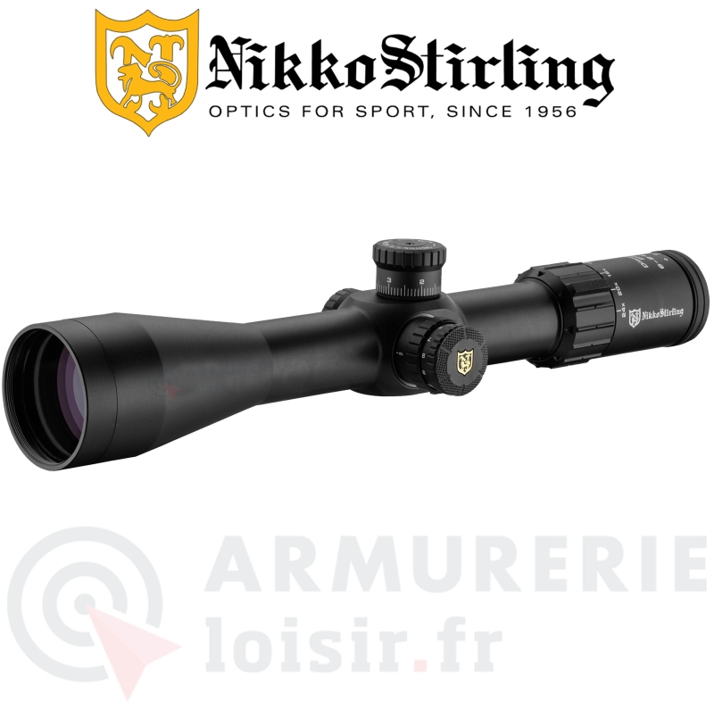 Lunette de tir Nikko Stirling 6-24X50 Diamond FFP R&eacute;ticule PRR