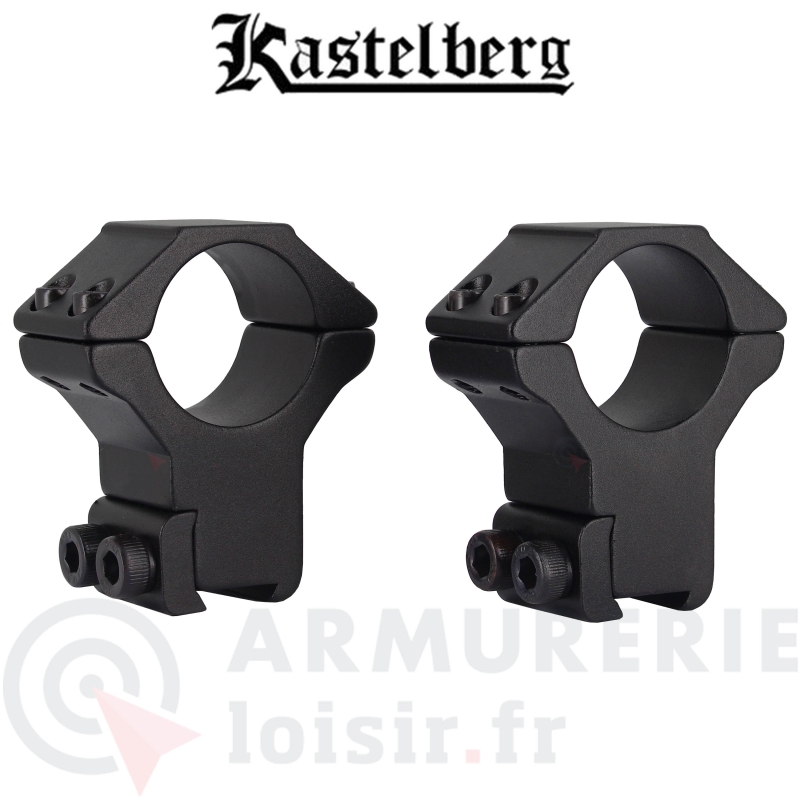 Montage Kastelberg pour optique haut &Oslash; 25.4mm rail 11 mm