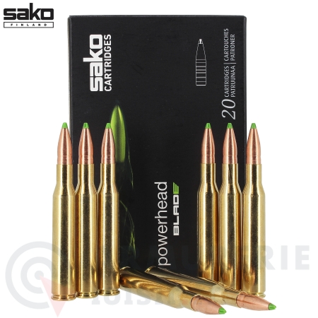 20 Cartouches Sako Powerhead Blade 120 grains .270 Win