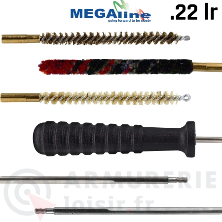 Kit de nettoyage carabine 22LR MEGALINE