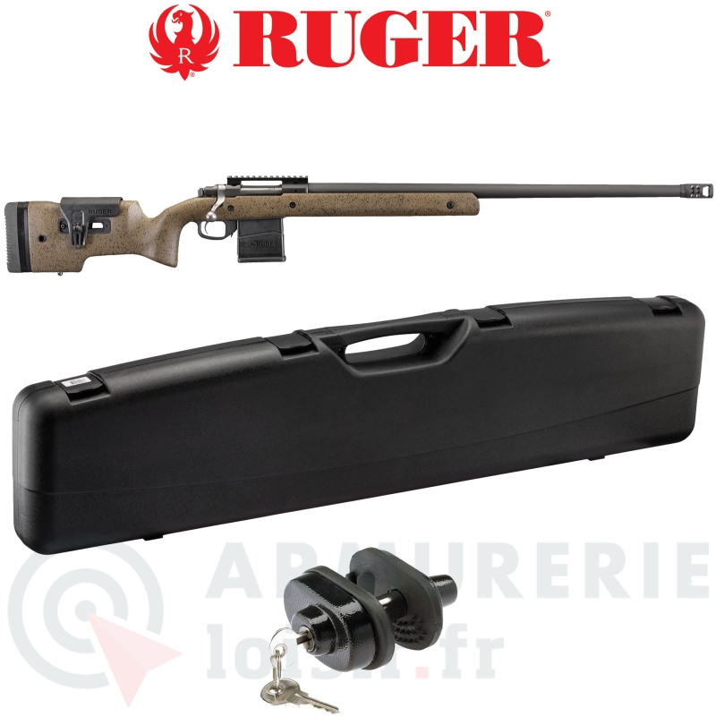 Pack Carabine Ruger Hawkeye LR Target .300 Win Mag