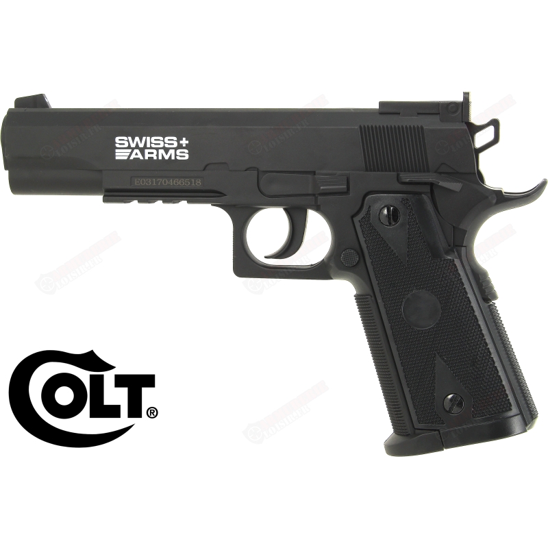 Swiss Arms P1911 match CO2 4.5mm semi auto (2.2j)
