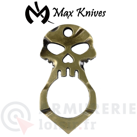 Poing am&eacute;ricain Max Knives t&ecirc;te de mort PA29