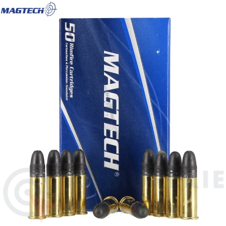 50 cartouches Magtech standard LRN .22lr (40 gr)