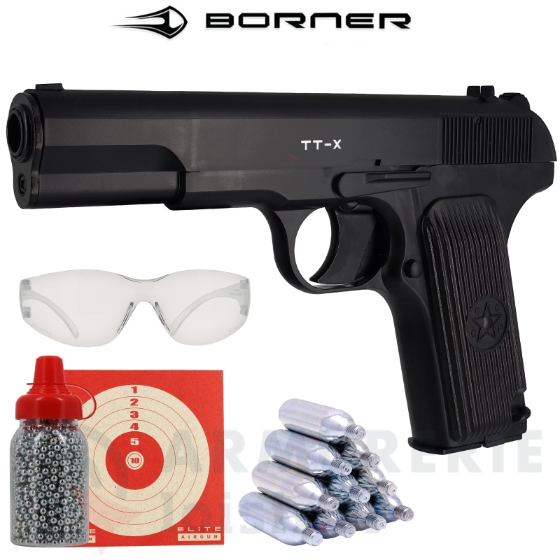Pack Tokarev Borner TT-X 4.5mm BB (3 joules)