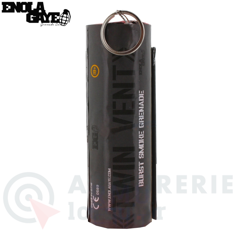 Grenade fumig&egrave;ne &agrave; goupille Enola Gaye Twin Noir