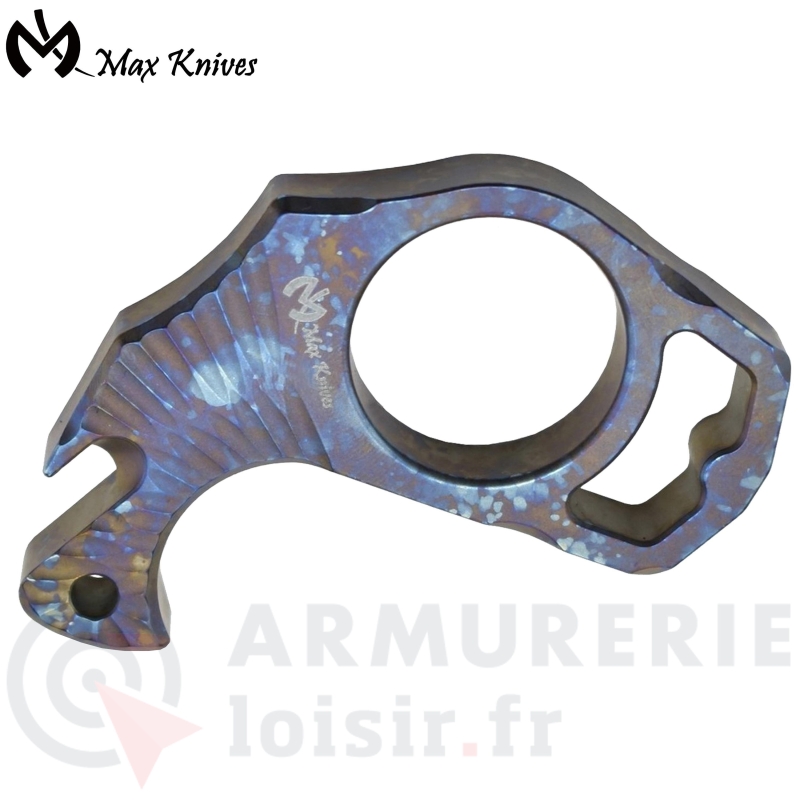 Poing am&eacute;ricain Full Titane MAX KNIVES TIKNU3+C 