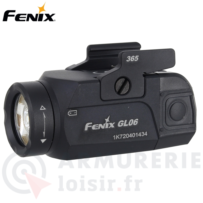 Fenix lampe tactique GL06-365 (600 lumens) Picatinny