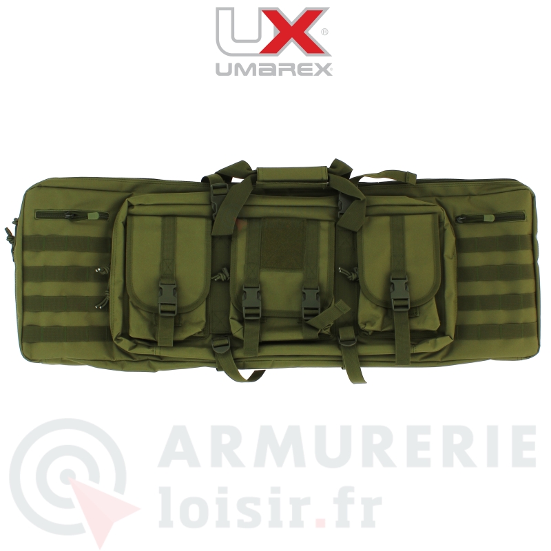 Housse de transport UX tactique 2 armes OD Green 92cm