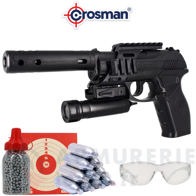 Pistolet Crosman TAC C11 CO2 BB (2.61 joules)