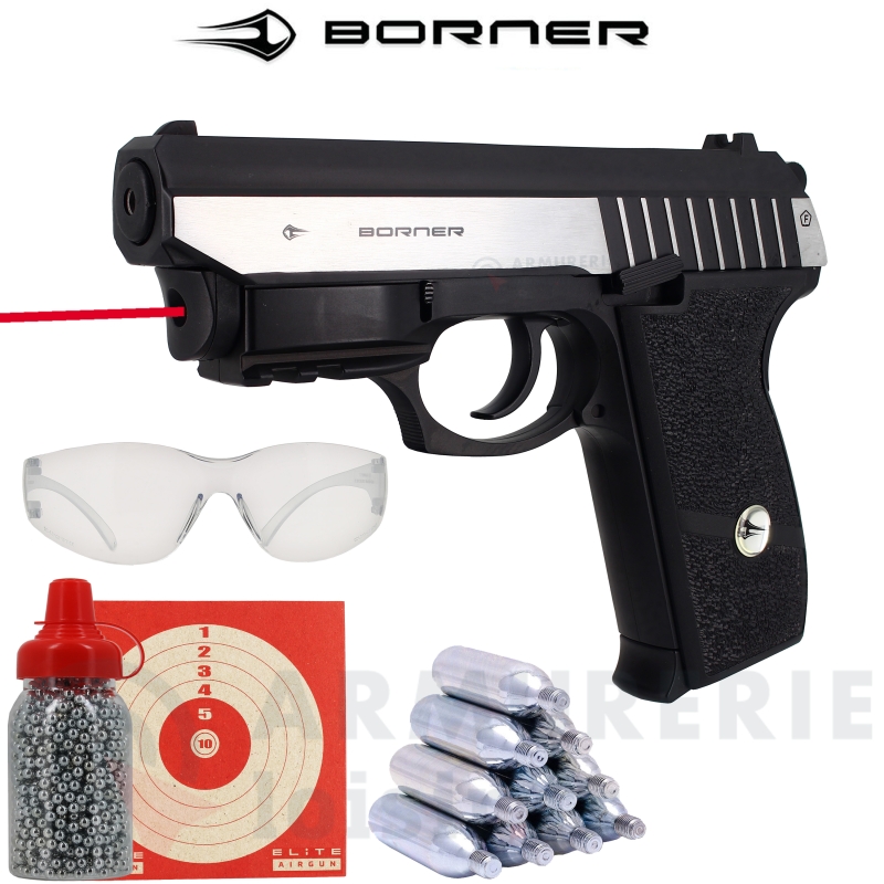 Pistolet Borner Panther 801 Laser BB's (3 joules)