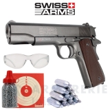Pistolet Swiss Arms P1911 Blowback 4.5mm (1.7 Joules)