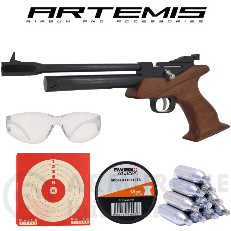 Pack pr&eacute;cision ARTEMIS CP1-M 4.5mm CO2 (6 joules)