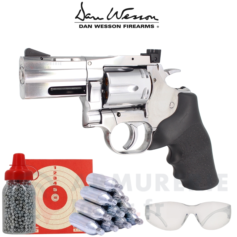 Revolver Dan Wesson 715 2.5" CO2 BB Billes d'acier (1.8 joules)