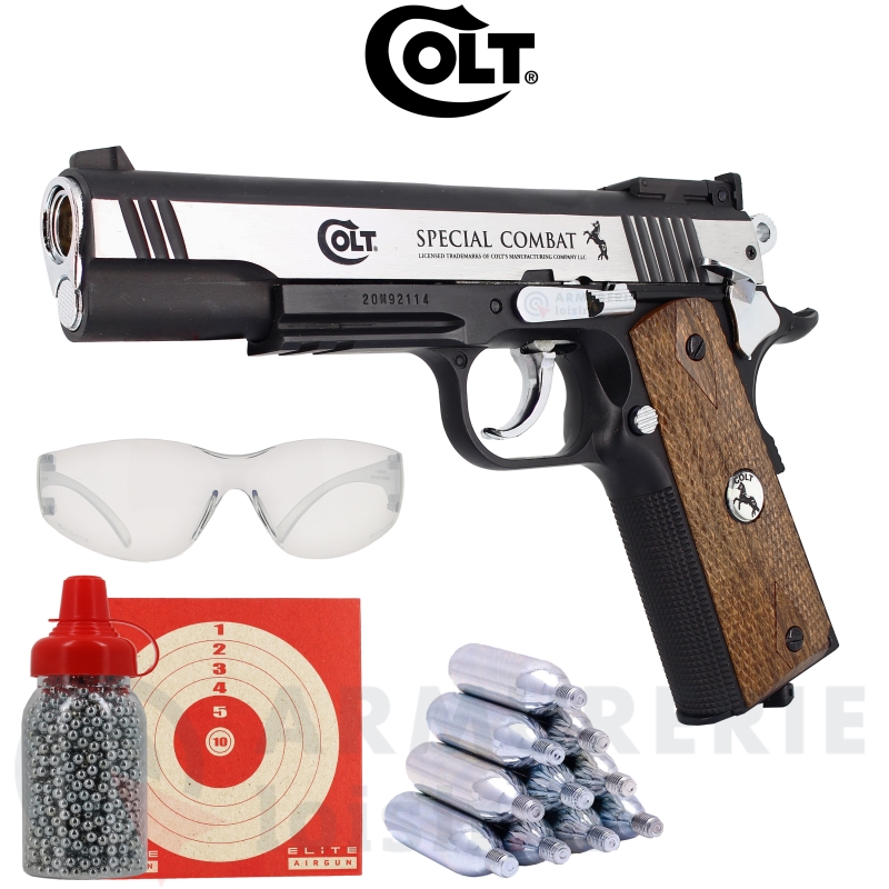 Pistolet Colt Sp&eacute;cial Combat Government (2.8 joules)