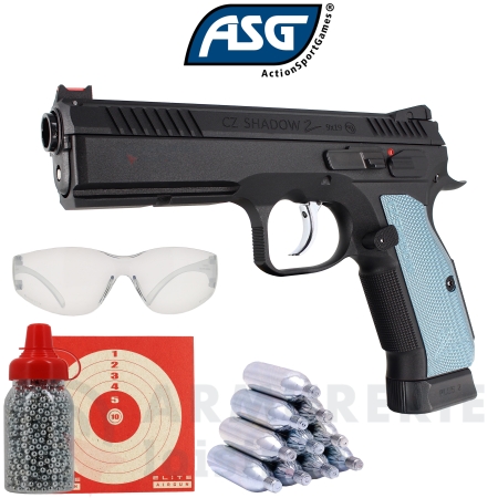 Pistolet ASG CZ Shadow 2 CO2 4.5 mm bb's (1.35...