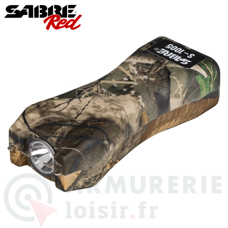 Shocker &eacute;lectrique Sabre Red camo 3 000 000 volts