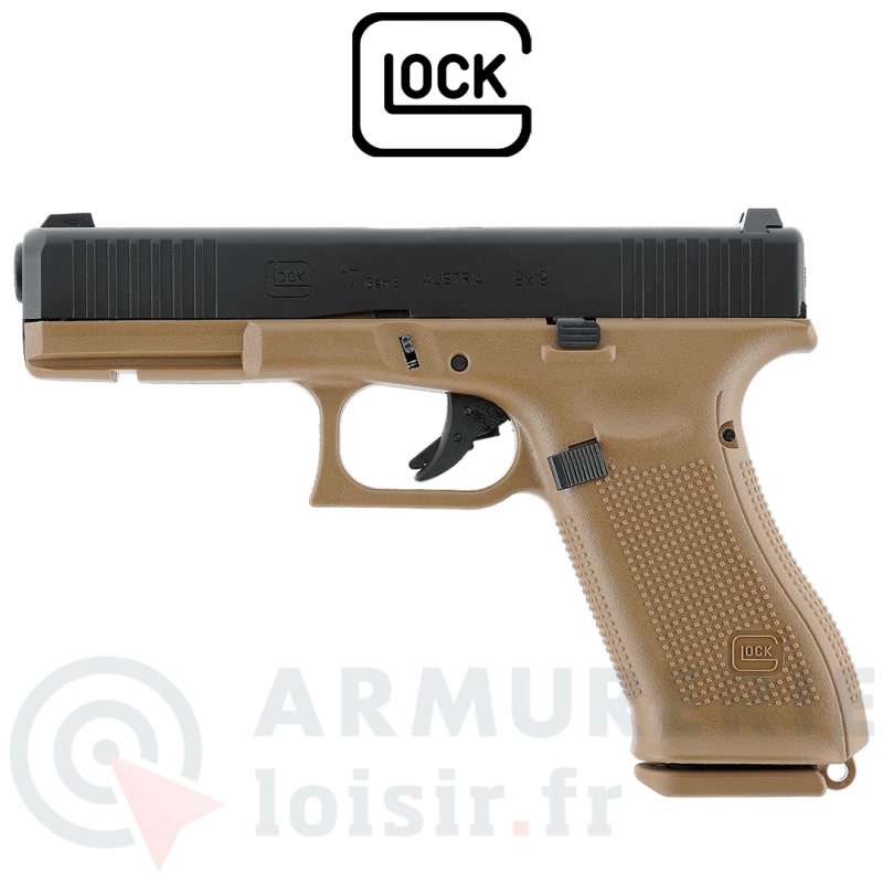 Umarex Glock 17 Gen5 French Edition Gaz 6mm (1 joule)