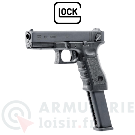 Pistolet Umarex Glock 18C Gaz full auto 6mm BB (1...