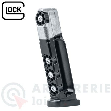 Chargeur Umarex Glock 17 4.5 mm Plomb ou BBs 8 coups