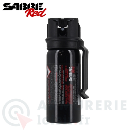 Pepper spray Sabre Red poivre OC avec clip 44 ml