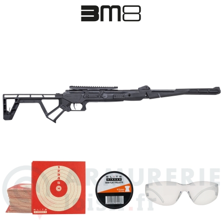 Carabine &agrave; air comprim&eacute; BM8 Black...