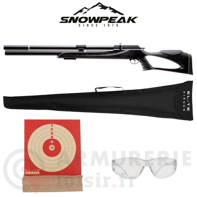 Carabine Snowpeak M25 PCP synth&eacute;tique 9 mm (175 joules)