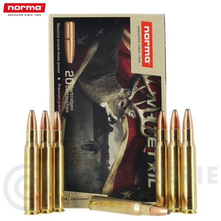 20 Cartouches Norma Whitetail 30-06 Spring 150 gr