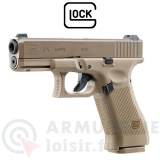 Umarex Glock 19X coyote 6mm Airsoft blowback Gaz (1 joule)