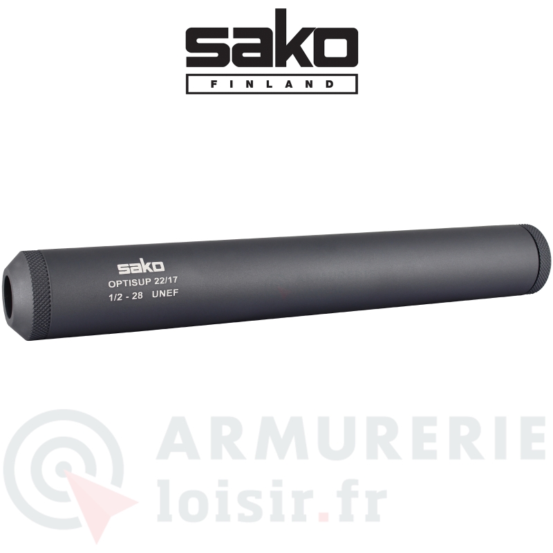 Silencieux Sako Optisup Grey Sniper - 1/2X28 22LR 
