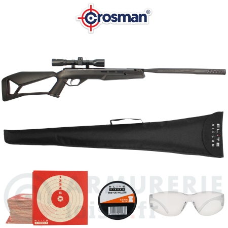 Pack carabine Crosman Fire Nitro Piston 4.5 mm (19.9...