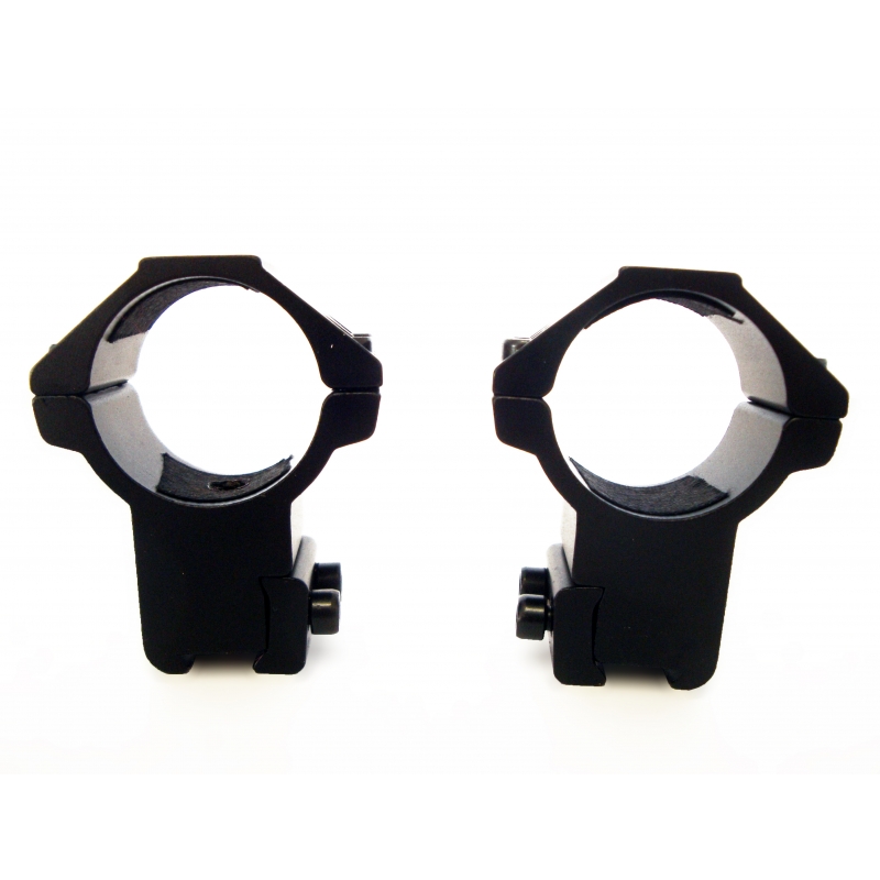 2 colliers de montage haut MITRON rail 11mm (&Oslash;30 mm)