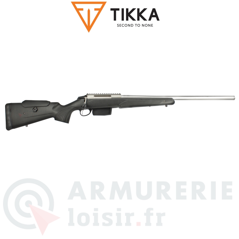 Carabine &agrave; verrou Tikka T3x Super Varmint inox - 7-08 REM