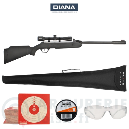 Pack carabine Diana Twenty One FBB - 4.5mm (7.5 joules)